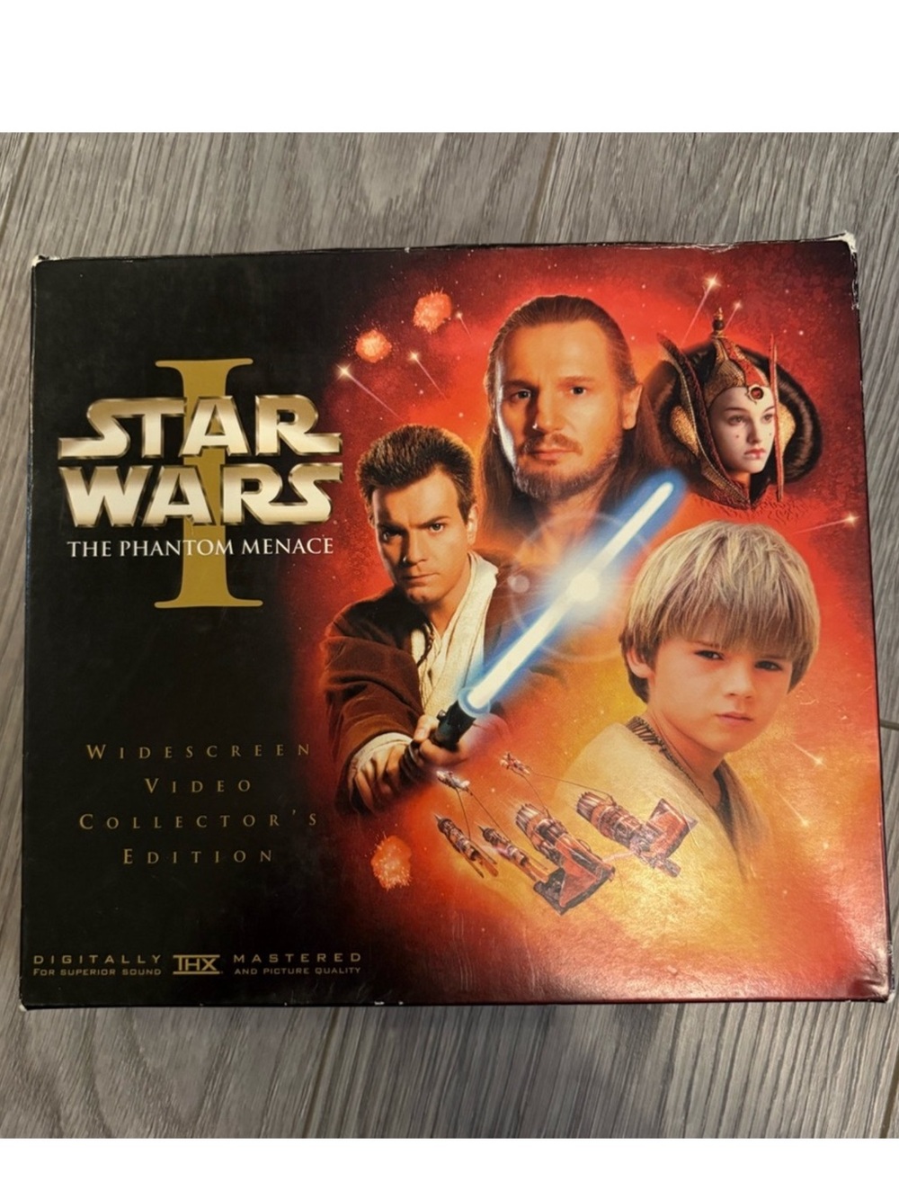 Star Wars I The Phantom Menace Video VHS Tape Collector's Edition